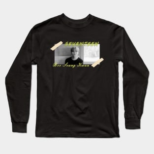 Kpop Design Seungkwan Seventeen Long Sleeve T-Shirt